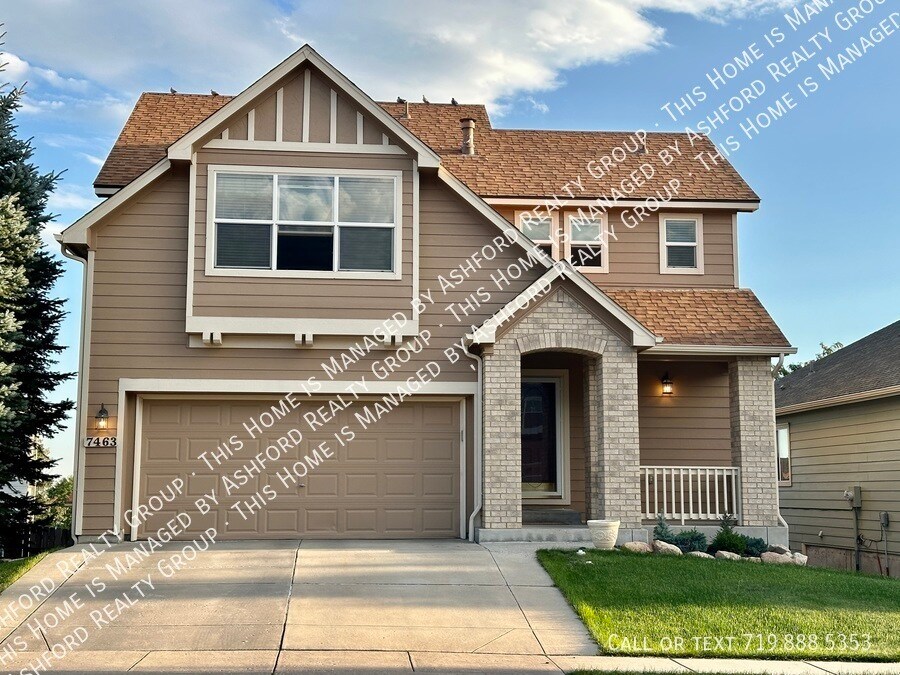 7463 Flathead Lake Dr in Colorado Springs, CO - Building Photo