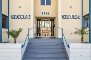 The Grecian Terrace Apartments in Redondo Beach, CA - Building Photo