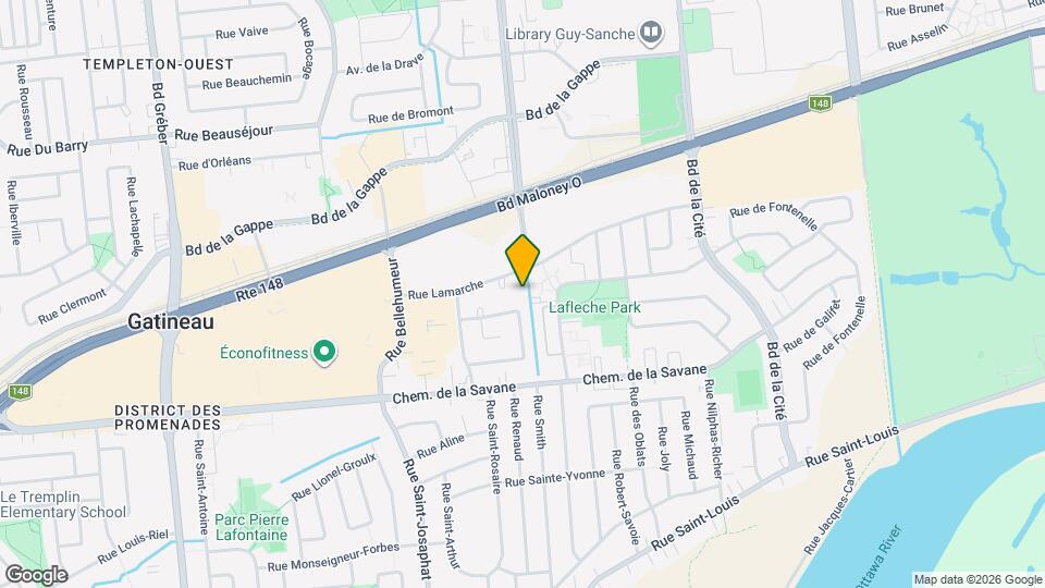 168 Lamarche Rue Map and Location Details