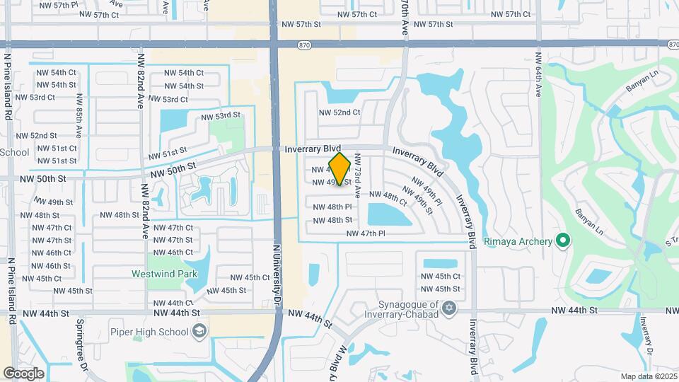 7377 NW 48th Ct Mapa y Detalles de la Ubicación