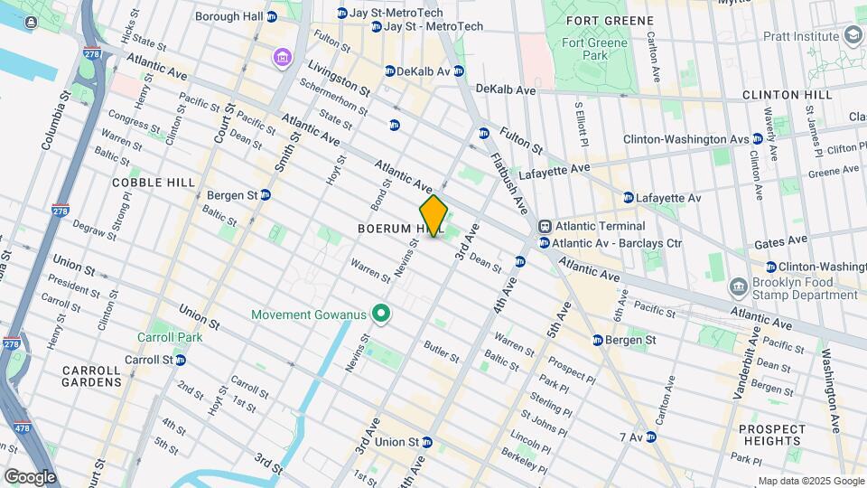 272 Dean St Mapa y Detalles de la Ubicación