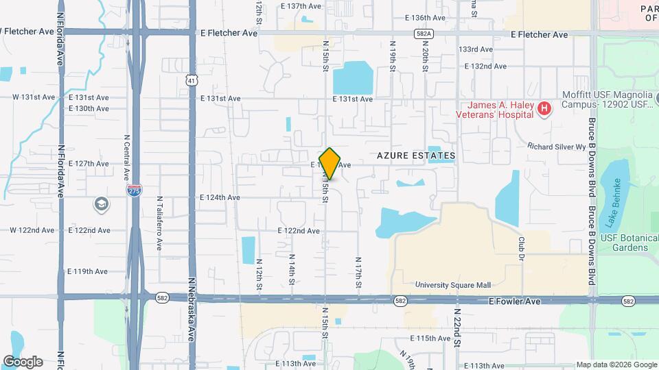 12401 N 15th St, Unit 225E Map and Location Details