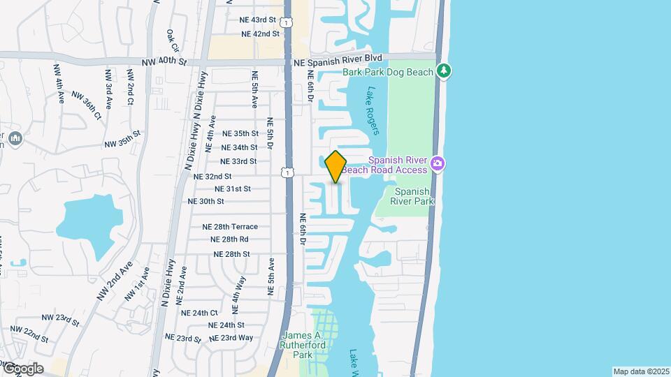 3124 NE 7th Dr Mapa y Detalles de la Ubicación