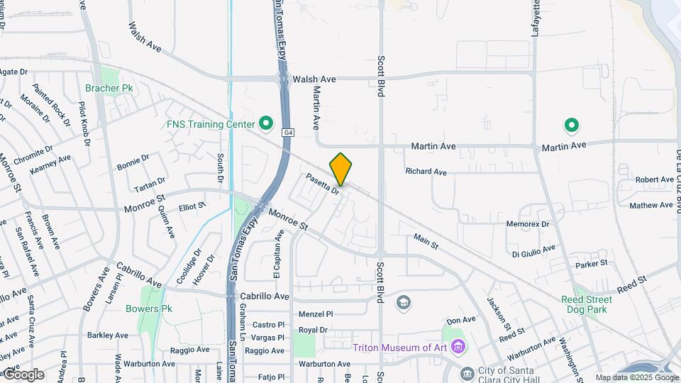 2167 Pasetta Drive Map and Location Details