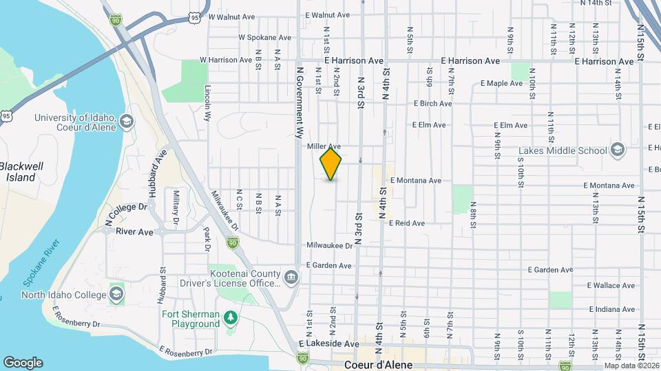817 N 2nd St, Unit SI ID1542969P Map and Location Details