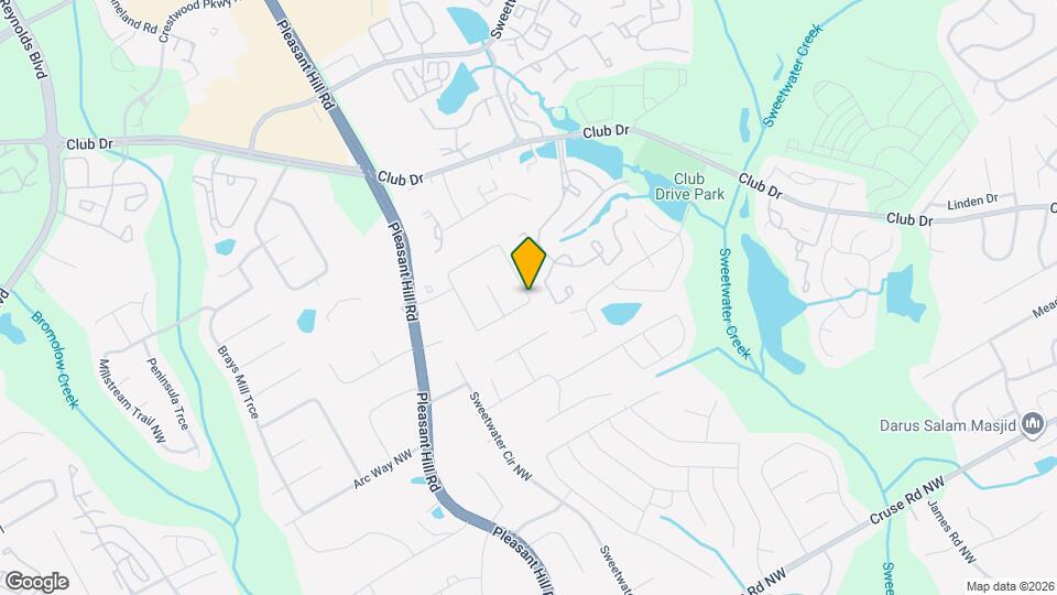 1590 Brantin Dr Map and Location Details