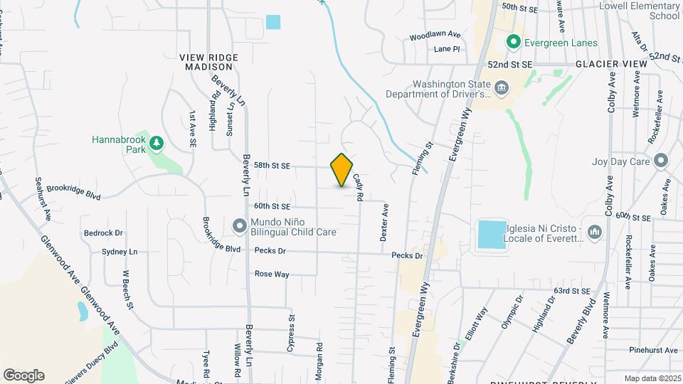 5834 Cady Rd-Unit -#B Map and Location Details