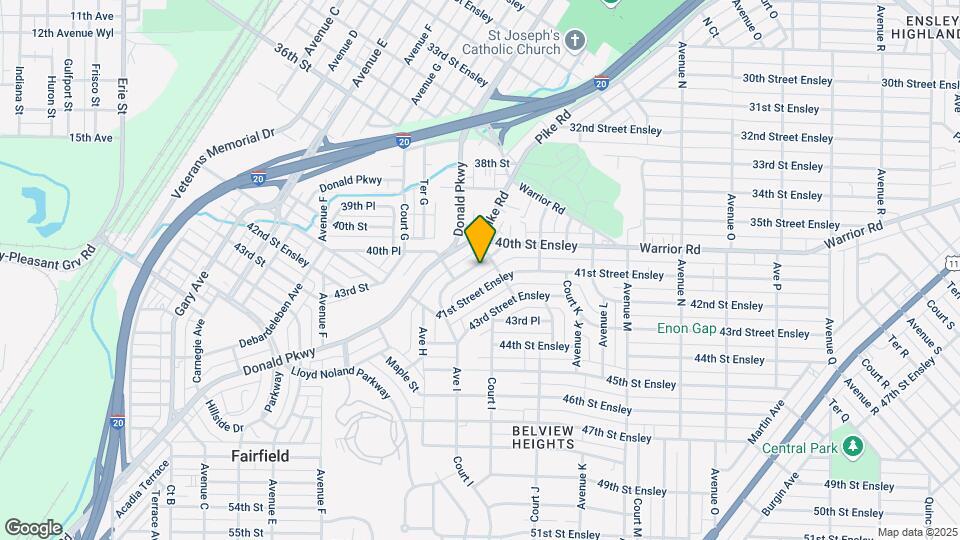 925 Valley Rd Pl Map and Location Details