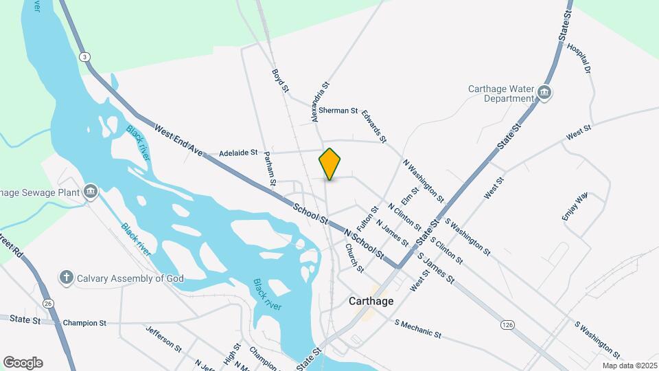 622 Alexandria St Map and Location Details