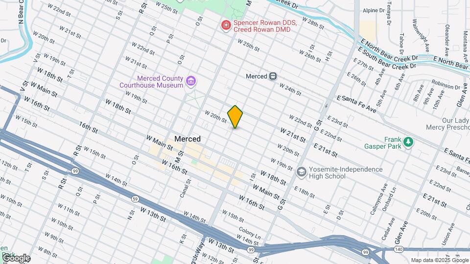 1936 K St Map and Location Details