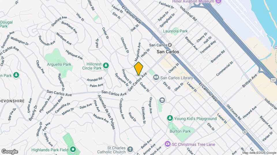 1560 San Carlos Ave Map and Location Details