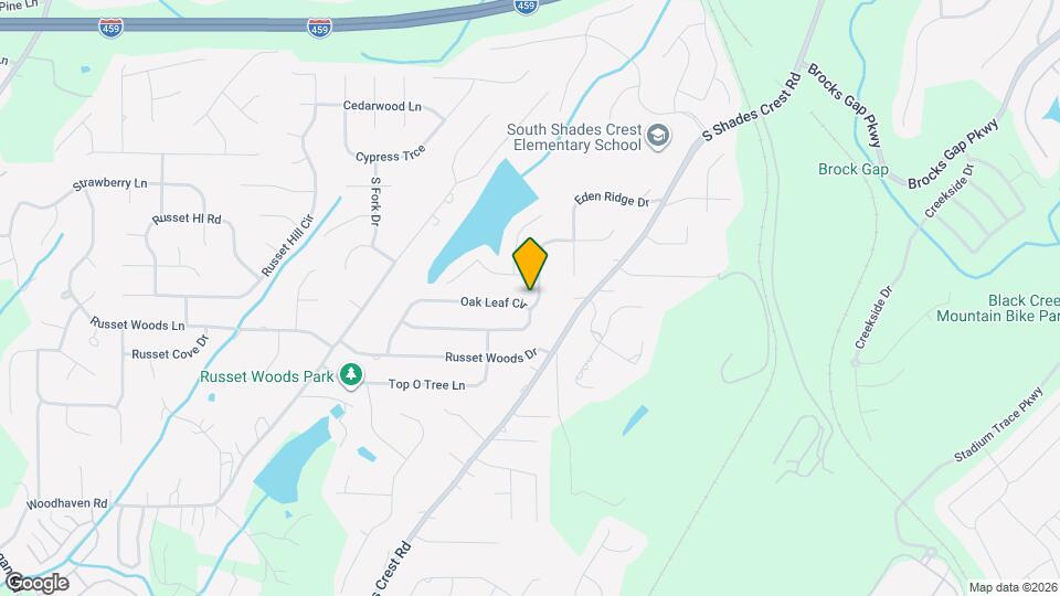 336 Oak Leaf Cir Mapa y Detalles de la Ubicación