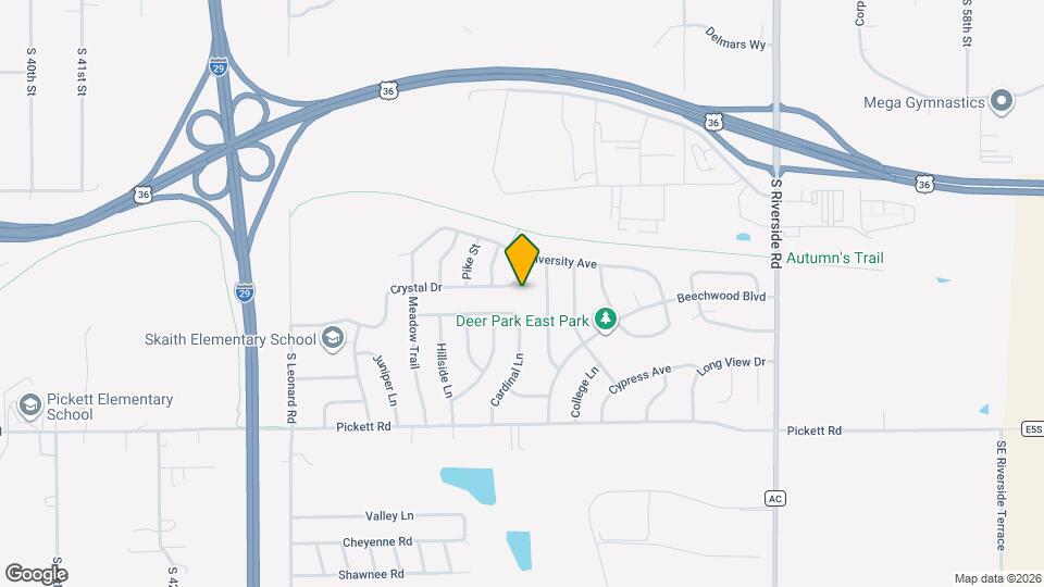 5310 Crystal Dr Map and Location Details