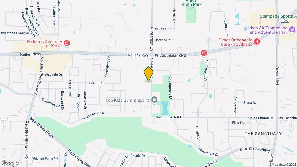 228 S Pearson Ln Map and Location Details