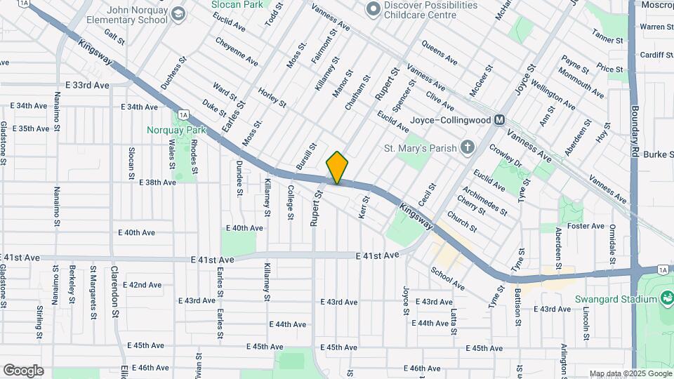 Orchard Vancouver Map and Location Details