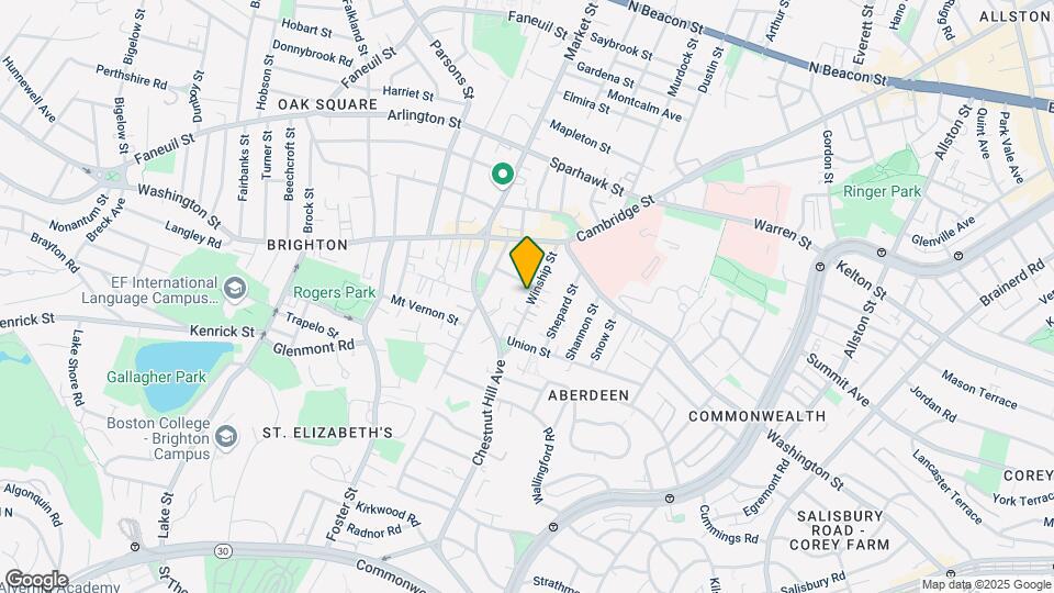 35 Winship St, Unit 2 Map and Location Details