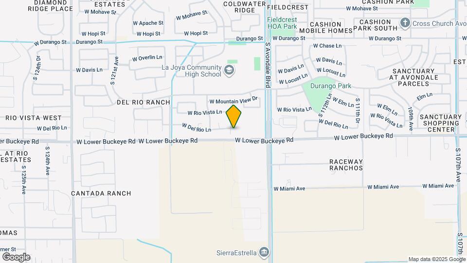 2705 S 116th Ave Mapa y Detalles de la Ubicación