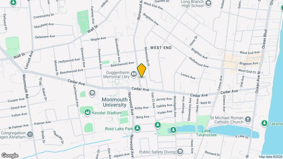 497 Norwood Ave Map and Location Details