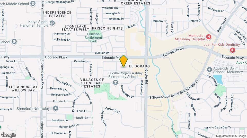 15702 Crown Cove Ln Map and Location Details