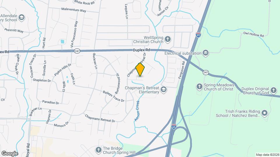 1411 Carmack Ln Mapa y Detalles de la Ubicación