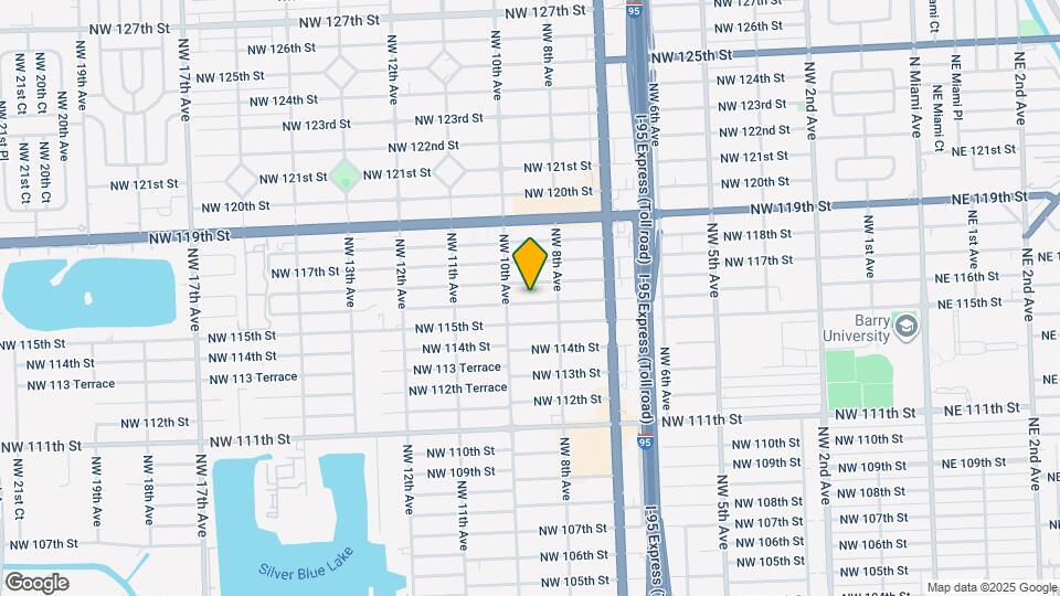 901 NW 116th St Map and Location Details