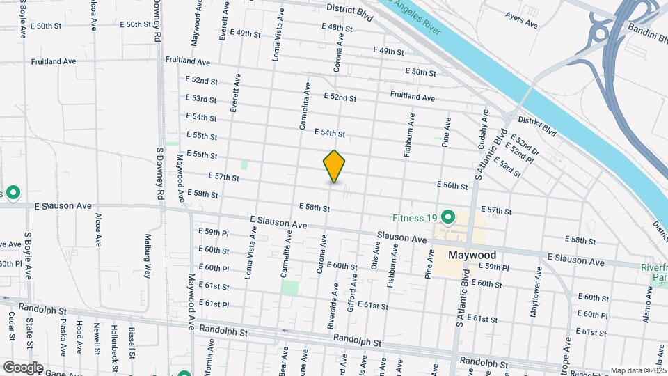 4001-4003 E 57th St Mapa y Detalles de la Ubicación