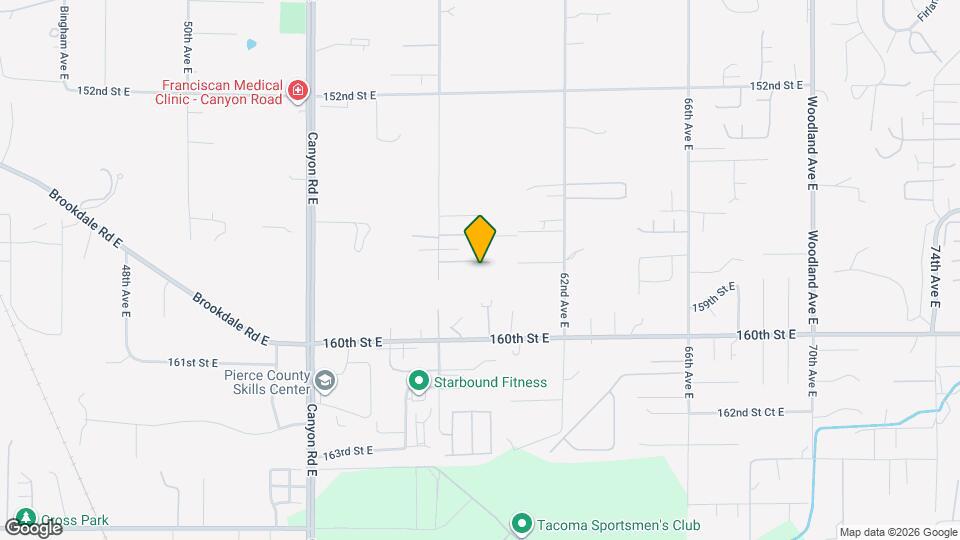5904 157th Street Ct E Map and Location Details