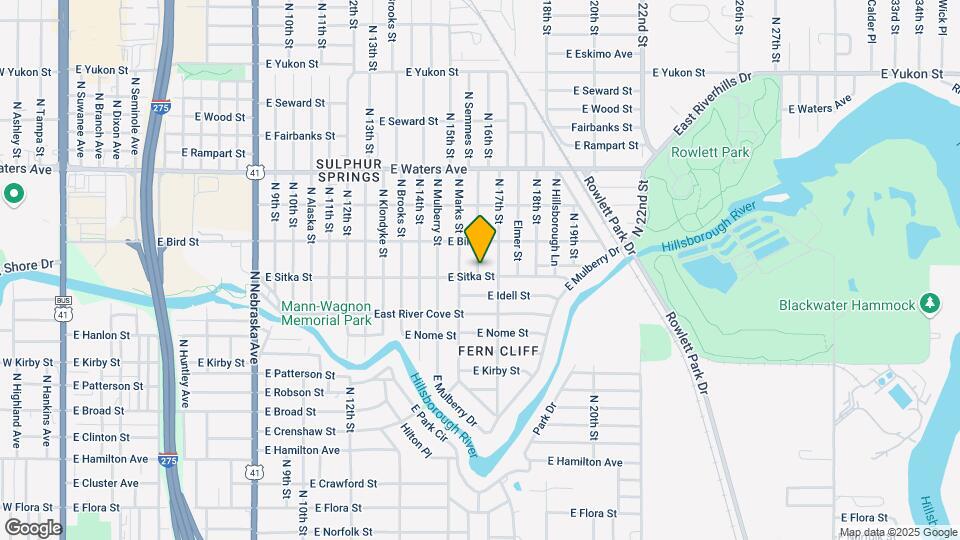 1612 E Sitka St Map and Location Details