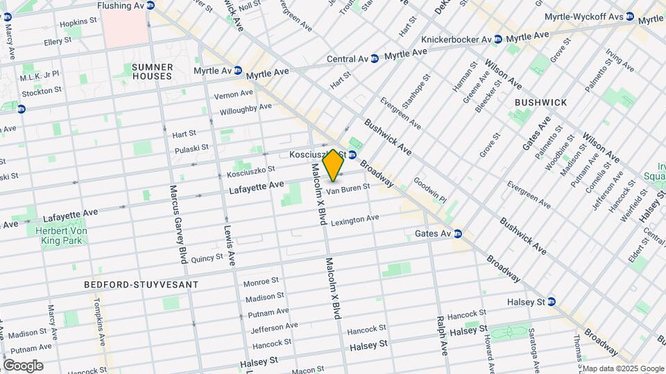 463 Van Buren St Map and Location Details