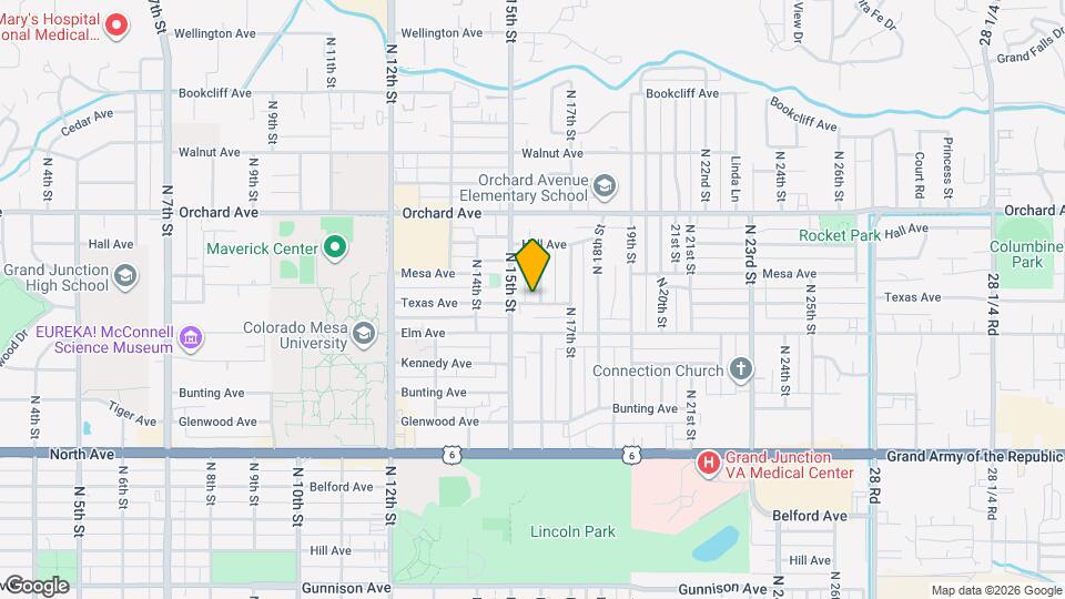 1611 N 16th St. Mapa y Detalles de la Ubicación