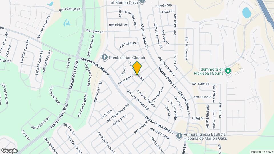 15980 SW 27th Ave Rd Map and Location Details