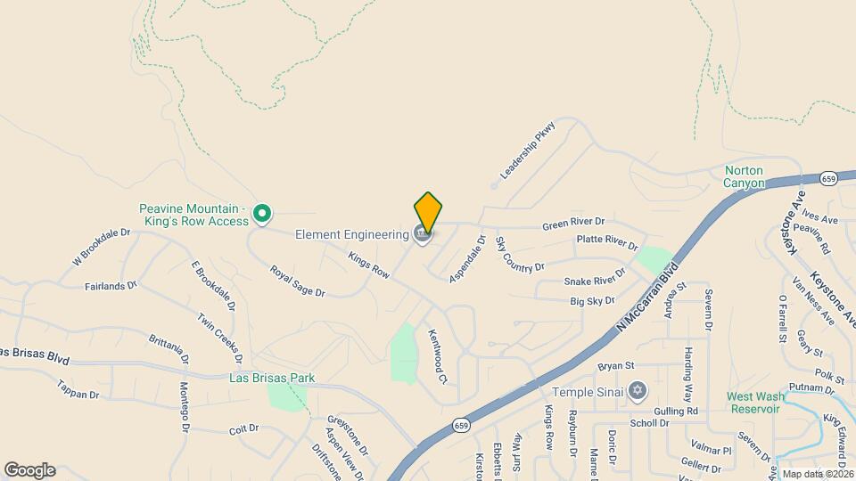 3964 Glenview Terrace Map and Location Details