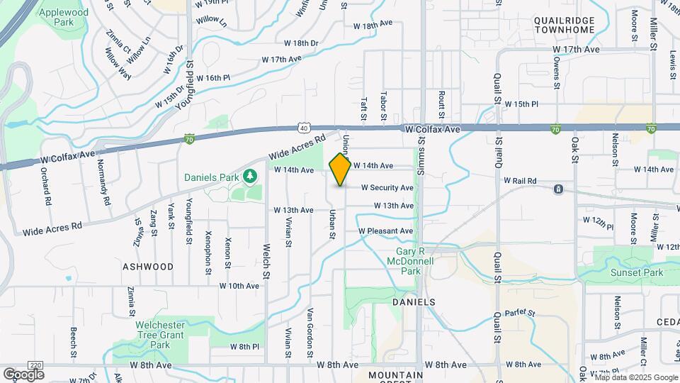 1375 Union St, Unit 1375b Union St. Unit #B Map and Location Details