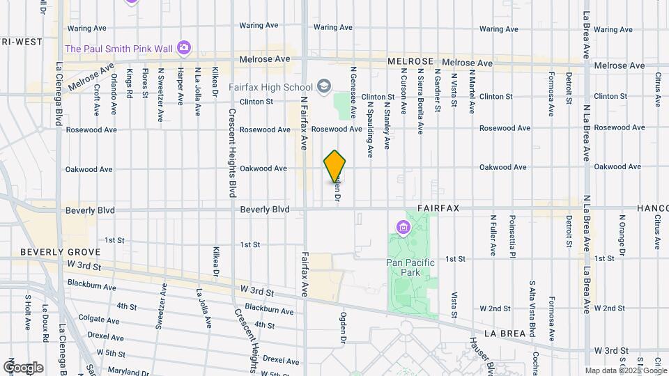 339 N Ogden Dr Map and Location Details