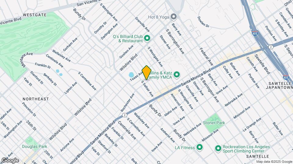 11957 Rochester Ave Map and Location Details