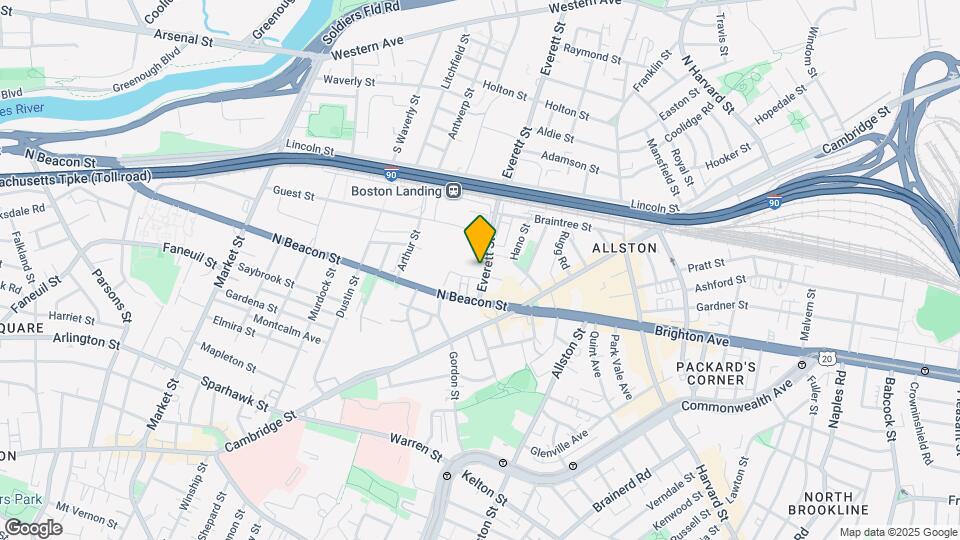 24 Everett St Map and Location Details