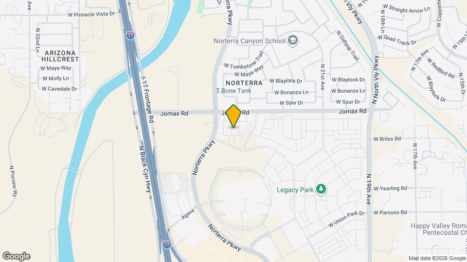 2450 W Maximo Wy Map and Location Details