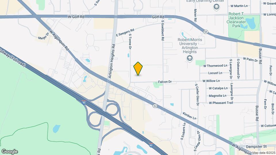 2222 S Goebbert Rd, Unit 157 Map and Location Details