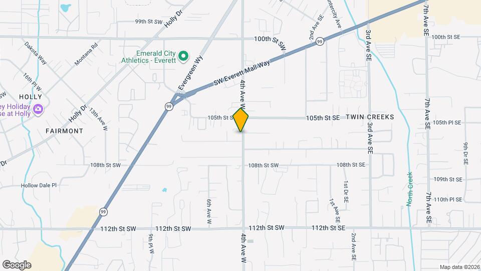 10604 4th ave W, Unit A Map and Location Details