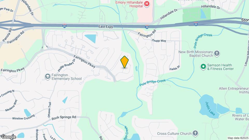 2629 Parrish Ct Map and Location Details