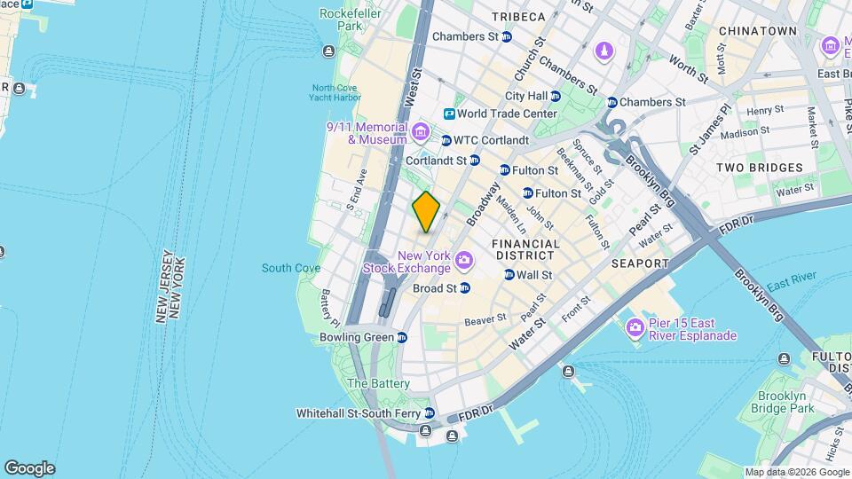 101 Greenwich St Map and Location Details