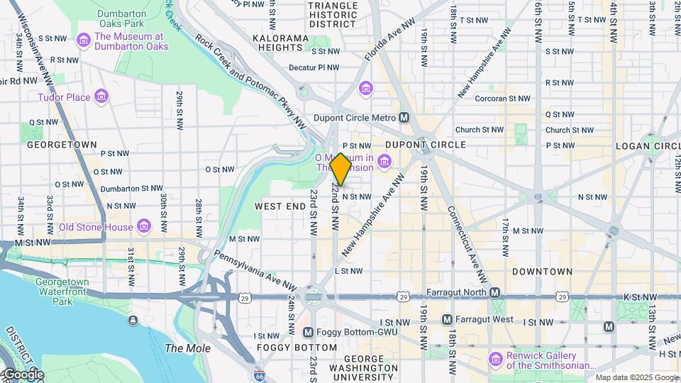 1305 22nd St NW Map and Location Details