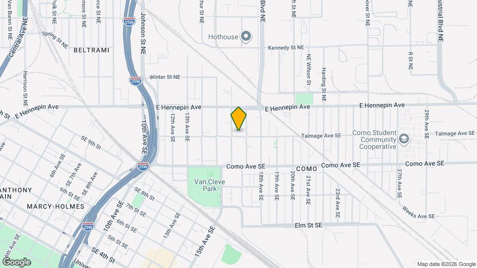 1609 Talmage Ave SE Map and Location Details