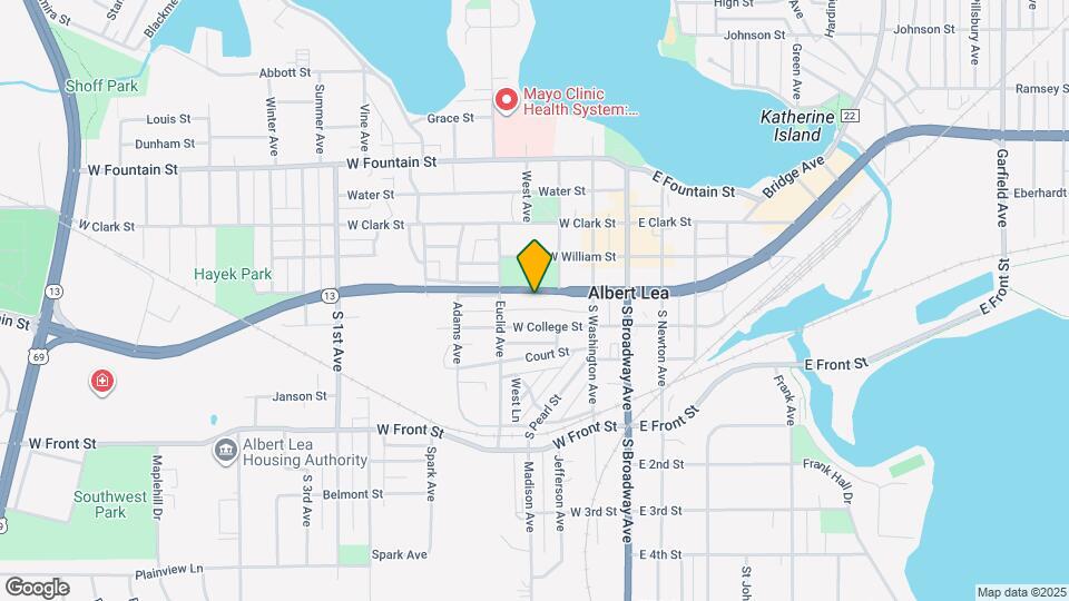 327 W Main St Map and Location Details