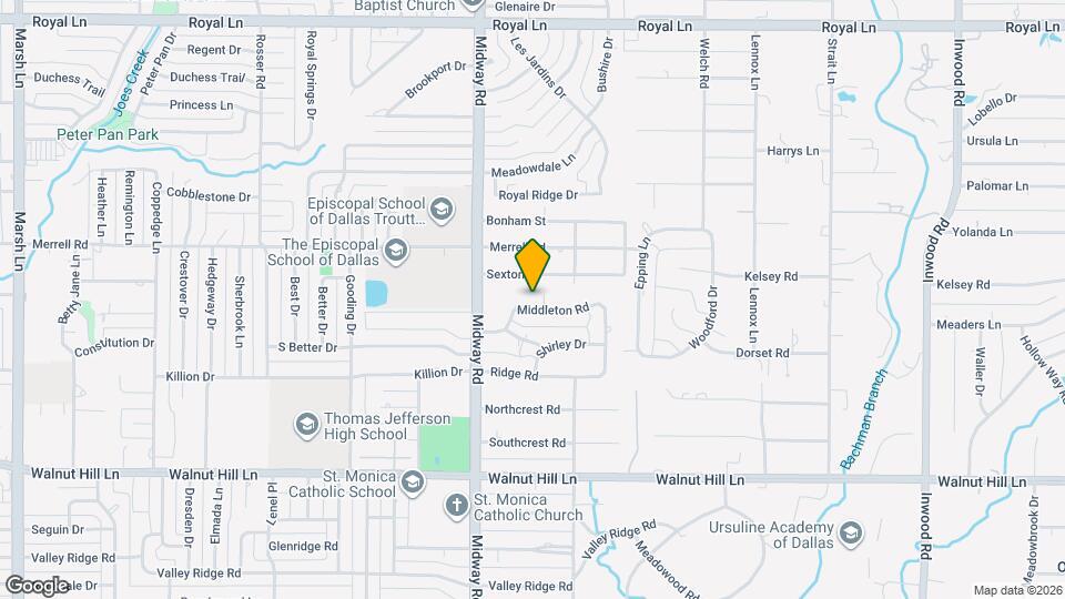 4323 Middleton Rd Map and Location Details