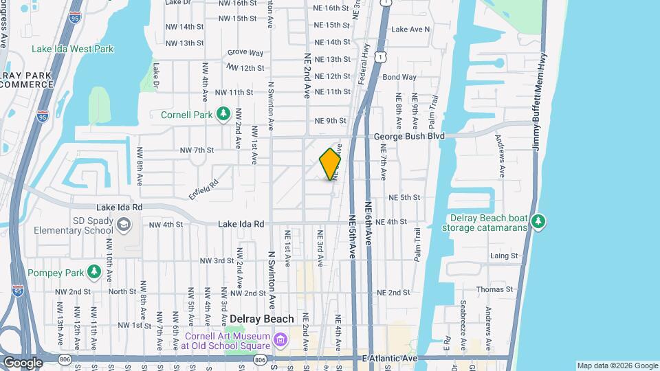 530 NE 3rd Ave Mapa y Detalles de la Ubicación