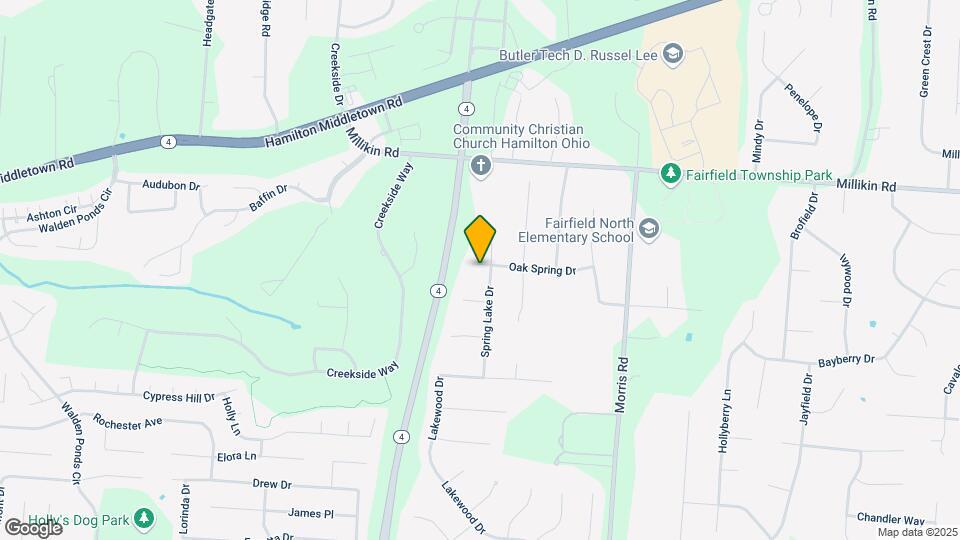 6119 Spring Lake Dr Map and Location Details