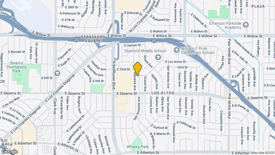 2265 San Anseline Ave Map and Location Details