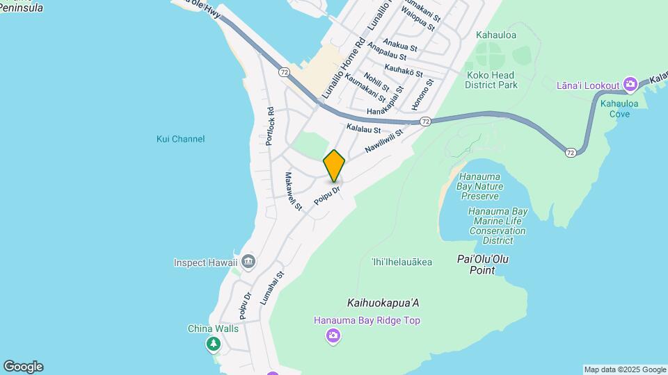 366 Poipu Dr Map and Location Details