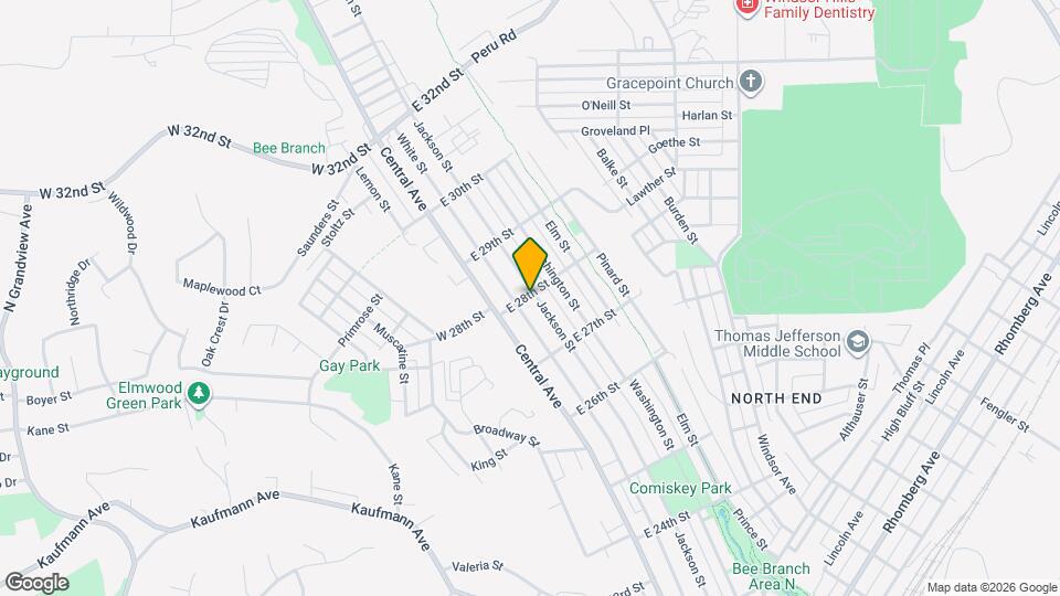 2795 Jackson St Map and Location Details